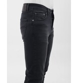 LF Jeans för män med resår - Regular Fit - MM-R-11 - Grå