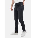 LF Jeans för män med resår - Regular Fit - MM-R-11 - Grå