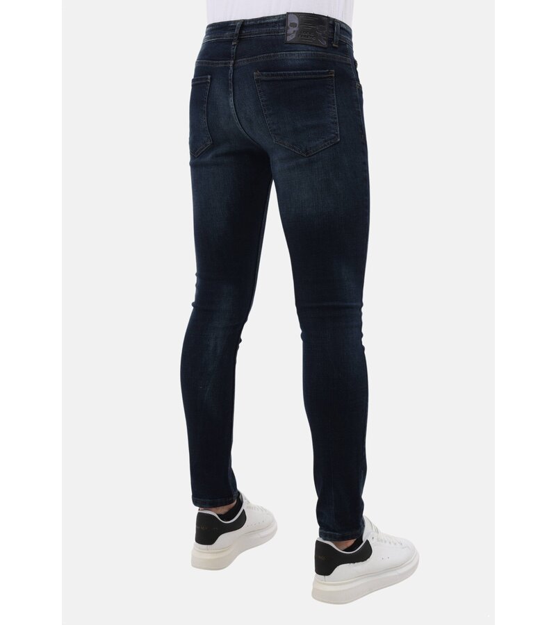 LF Jeans för män Slim Fit Stretch med Revor - MM-S-107 - Blå
