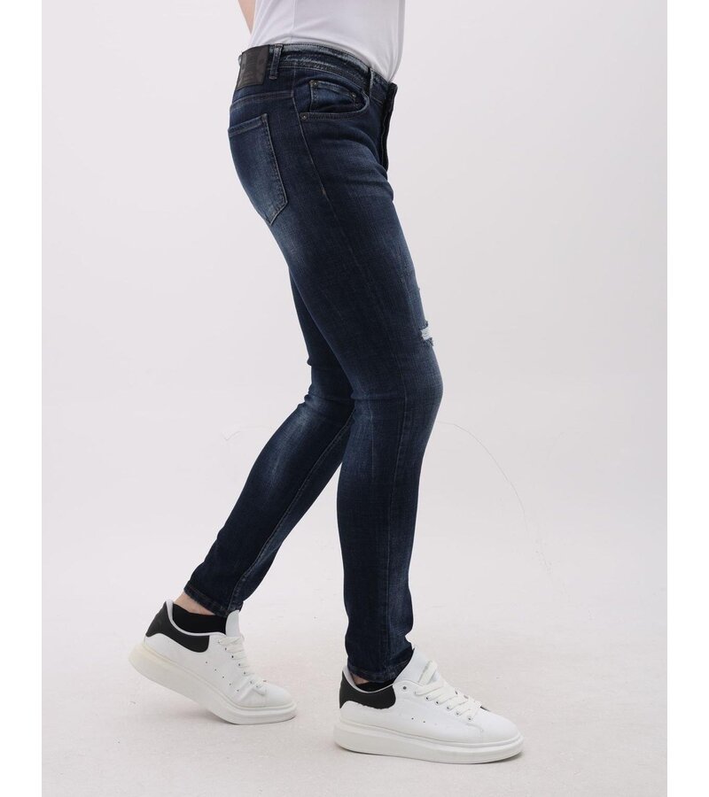 Mario Morato Stretchjeans Slim Fit med Revor - MM-S-112 - Blå