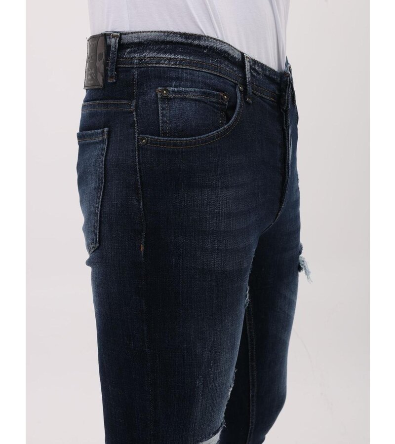Mario Morato Stretchjeans Slim Fit med Revor - MM-S-112 - Blå