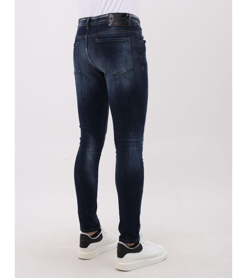 Mario Morato Stretchjeans Slim Fit med Revor - MM-S-112 - Blå