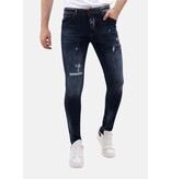 Mario Morato Stretchjeans Slim Fit med Revor - MM-S-112 - Blå