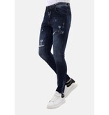 LF Stretchjeans Slim Fit med Revor - MM-S-112 - Blå