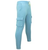 True Rise Joggingsdräkt Herr Vuxna - Oversized House Suit - Tjockvävd - Blå