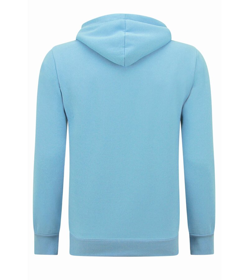 True Rise Joggingsdräkt Herr Vuxna - Oversized House Suit - Tjockvävd - Blå