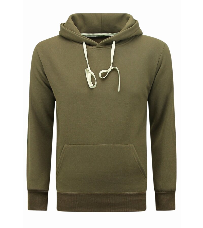 True Rise Träningsoveraller för män Vuxna - Överdimensionerad joggingdräkt - Tjockvävd - Brun