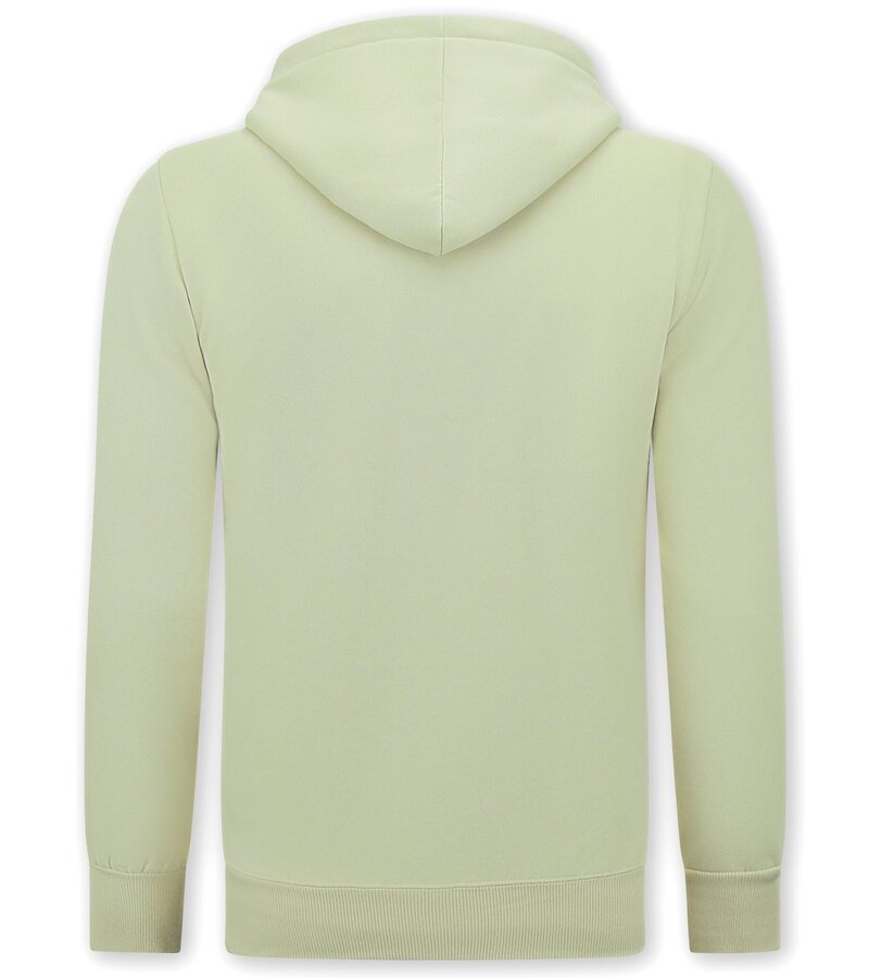 True Rise Träningsoverall Herr - Oversized joggingdräkt - Tjockvävd - Beige