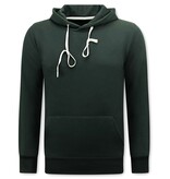 True Rise Jogging Suit Herr - Oversized House Suit - Tjockvävd - Svart