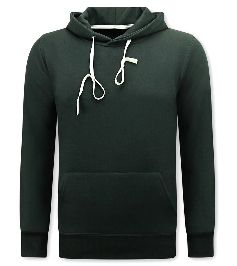 True Rise Jogging Suit Herr - Oversized House Suit - Tjockvävd - Svart