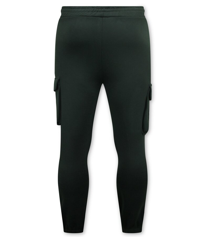 True Rise Jogging Suit Herr - Oversized House Suit - Tjockvävd - Svart