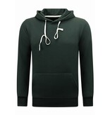 True Rise Jogging Suit Herr - Oversized House Suit - Tjockvävd - Svart