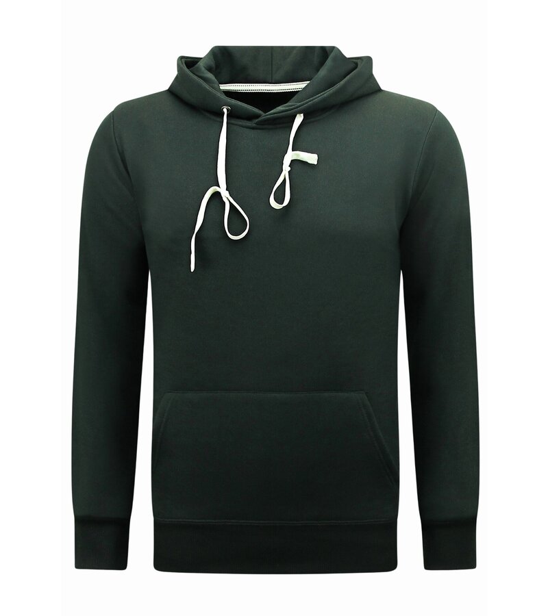 True Rise Jogging Suit Herr - Oversized House Suit - Tjockvävd - Svart