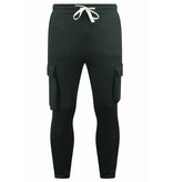 True Rise Jogging Suit Herr - Oversized House Suit - Tjockvävd - Svart