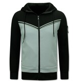 Top Star Träningsoveraller - Träningsoverall Herr - 147 - Svart/Grå