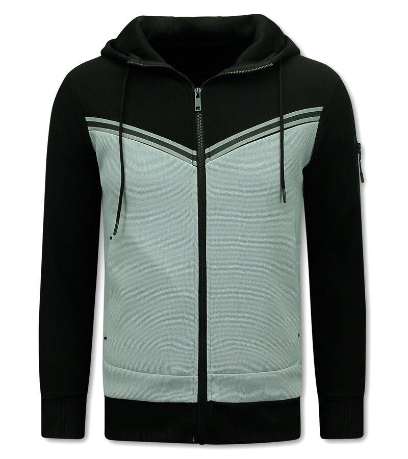 Top Star Träningsoveraller - Träningsoverall Herr - 147 - Svart/Grå