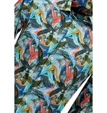 LF Herrblus med långa ärmar - Herrskjorta Slim Fit - Blå