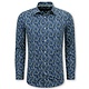 Blus Herr Vuxna - Herrskjorta Slim Fit - Blå