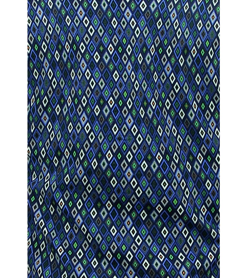 Bread & Buttons Blus Herr Vuxna - Herrskjorta Slim Fit - Blå