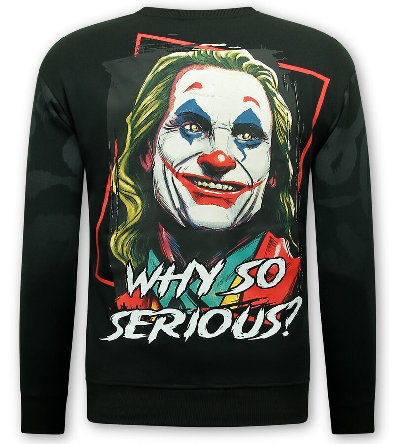 Top Star Tröjor Herr Vuxna - Herrtröja Joker - Svart