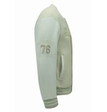 Enos Baseballjacka Herr - Varsity Jacka - 902 - Beige