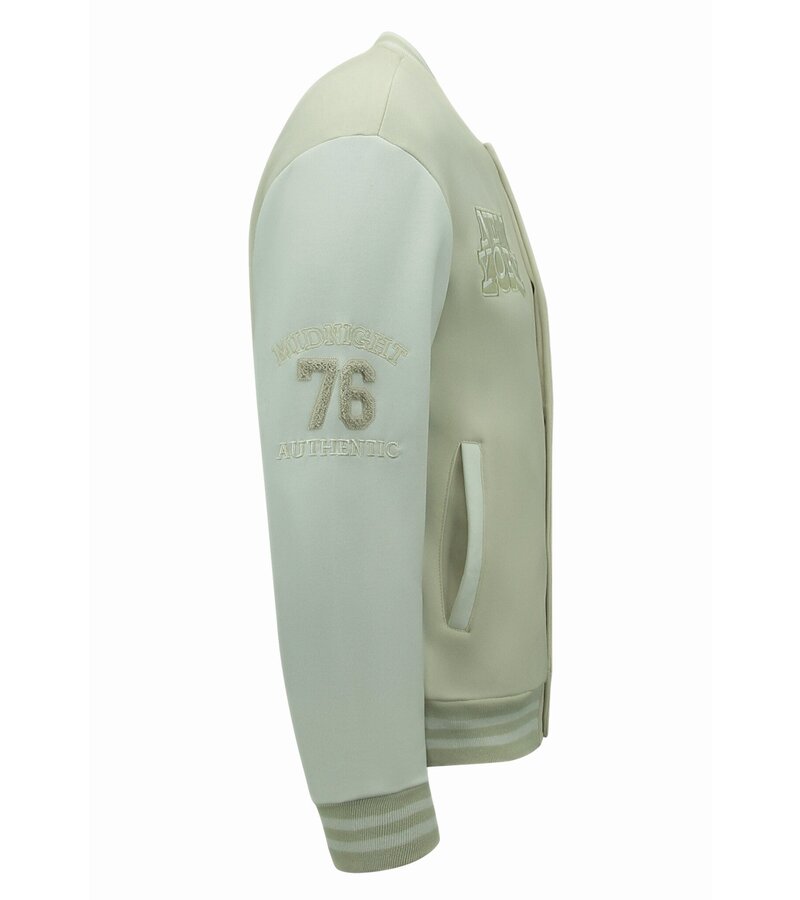 Enos Baseballjacka Herr - Varsity Jacka - 902 - Beige