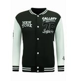Enos Collegejacka Herr - Baseballjacka - 902 - Svart