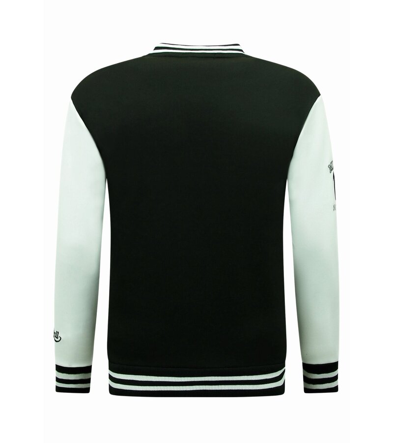 Enos Collegejacka Herr - Baseballjacka - 902 - Svart
