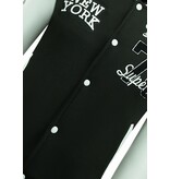 Enos Collegejacka Herr - Baseballjacka - 902 - Svart