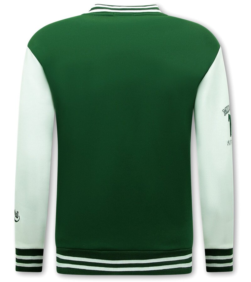 Enos Baseballjacka Herr - Collegejacka Herr - 902 - Grön