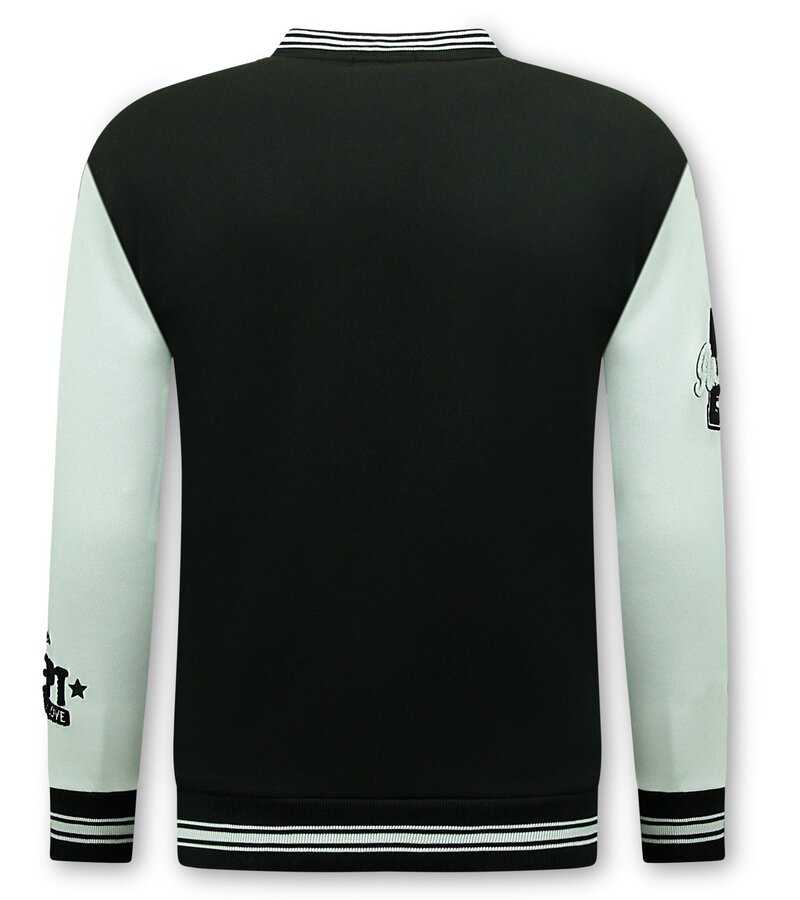 Enos Varsity Väst Herr - Baseballjacka - 903 - Svart