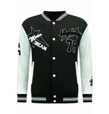 Enos Varsity Väst Herr - Baseballjacka - 903 - Svart