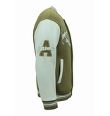 Enos Baseballjacka - Collegejacka Herr - 903 - Brun