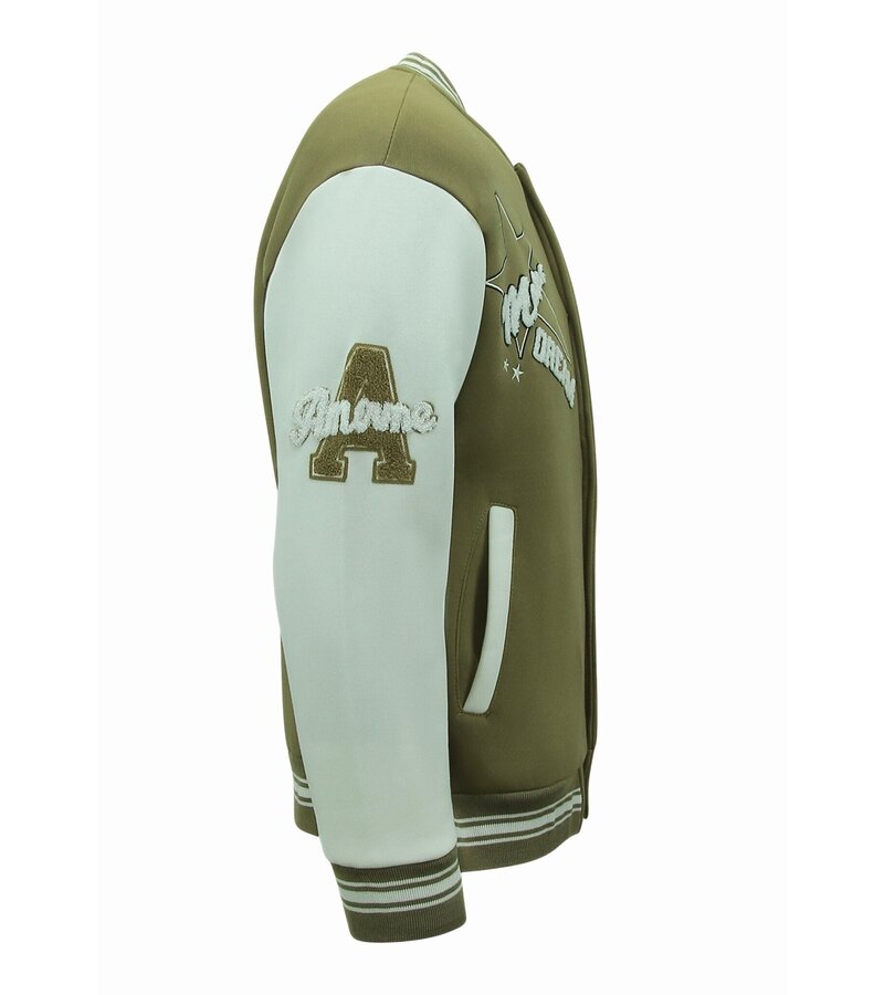 Enos Baseballjacka - Collegejacka Herr - 903 - Brun