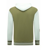 Enos Collegeväst med huva - 905 - Brun