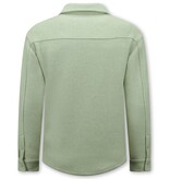 Enos Herrövertröja med fickor - 501 - Beige Enos Herrövertröja med fickor - 501 - Beige