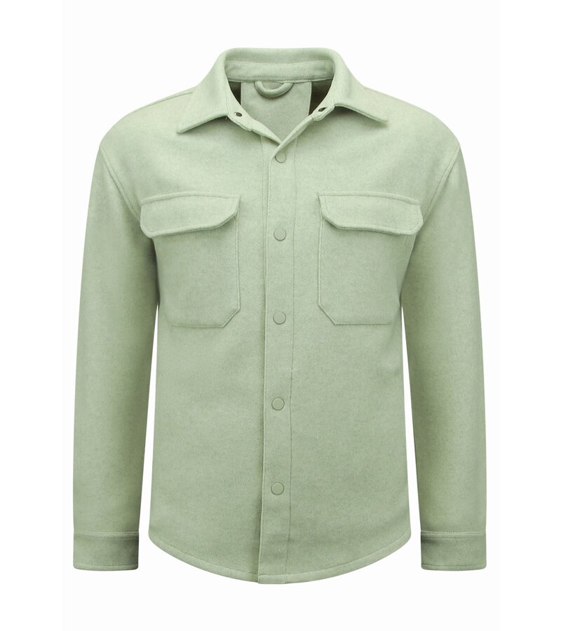 Enos Herrövertröja med fickor - 501 - Beige