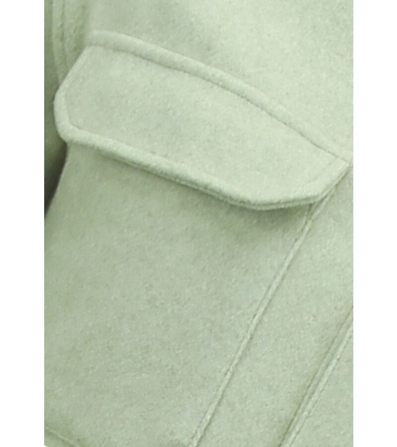 Enos Herrövertröja med fickor - 501 - Beige