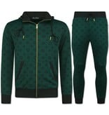 Top Star Träningsdräkt herr vuxna - Träningsdräkt herr - Hemmadräkt herr - Twinset - 5036 - Grön