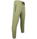 Top Star Tvådelad träningsoverall herr - joggingoverall herr vuxna - hemmaoverall herr - 5035 - Brun