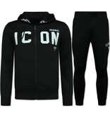 TopStar ICON Träningsoverall Herr - Joggingdräkt Vuxna - Hemmadräkt - Set Herr - 11677 - Svart