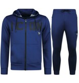 TopStar ICON Hemmadräkt Herr - Träningsdräkt Vuxna - Joggingdräkt Herr - Set Herr - 11677 - Blå