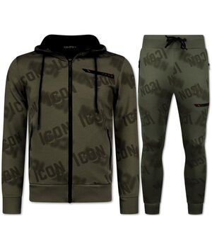 Top Star ICON Twinset - Joggingdräkt Herr Vuxna - Träningsdräkter Herr - Hemmadräkt - 3790 - Grå