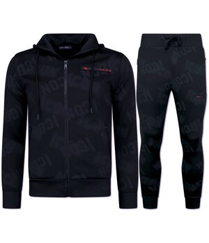 TopStar ICON Jogging Suit Herr - Träningsoveraller Herr - Träningsoverall Herr - 3790 - Svart