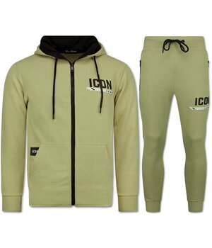 TopStar Joggingdräkt ICON - Träningsdräkt Herr - Hemmadräkt Herr Vuxna - 3877 - Brun