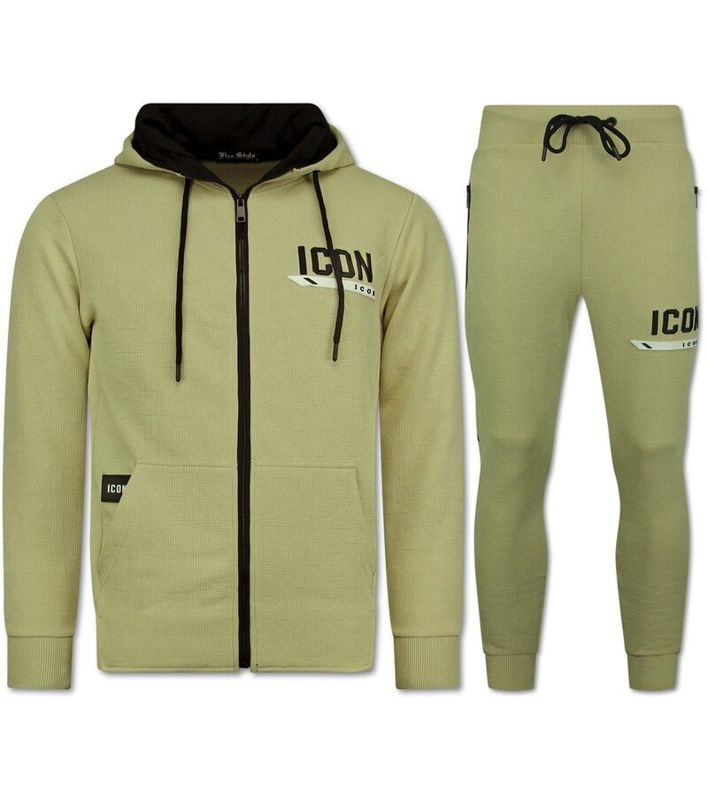 TopStar Joggingdräkt ICON - Träningsdräkt Herr - Hemmadräkt Herr Vuxna - 3877 - Brun