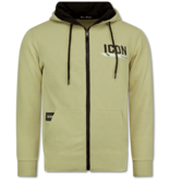 Top Star Joggingdräkt ICON - Träningsdräkt Herr - Hemmadräkt Herr Vuxna - 3877 - Brun