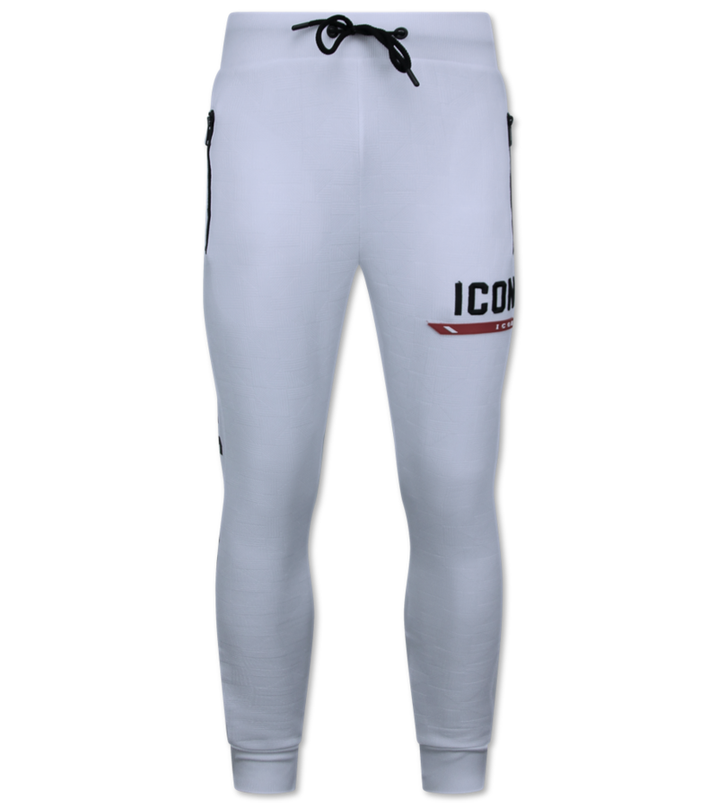 Top Star Hemmadrakt ICON - Herrträningsdräkt - Joggingdräkt för herrar - 3877 - Vit