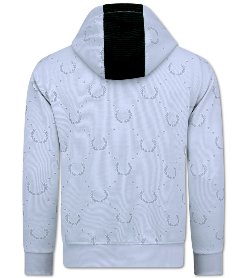 Top Star Joggingdräkt för vuxna - Träningsdräkt för män - Twinset Herr - 3955 - Vit