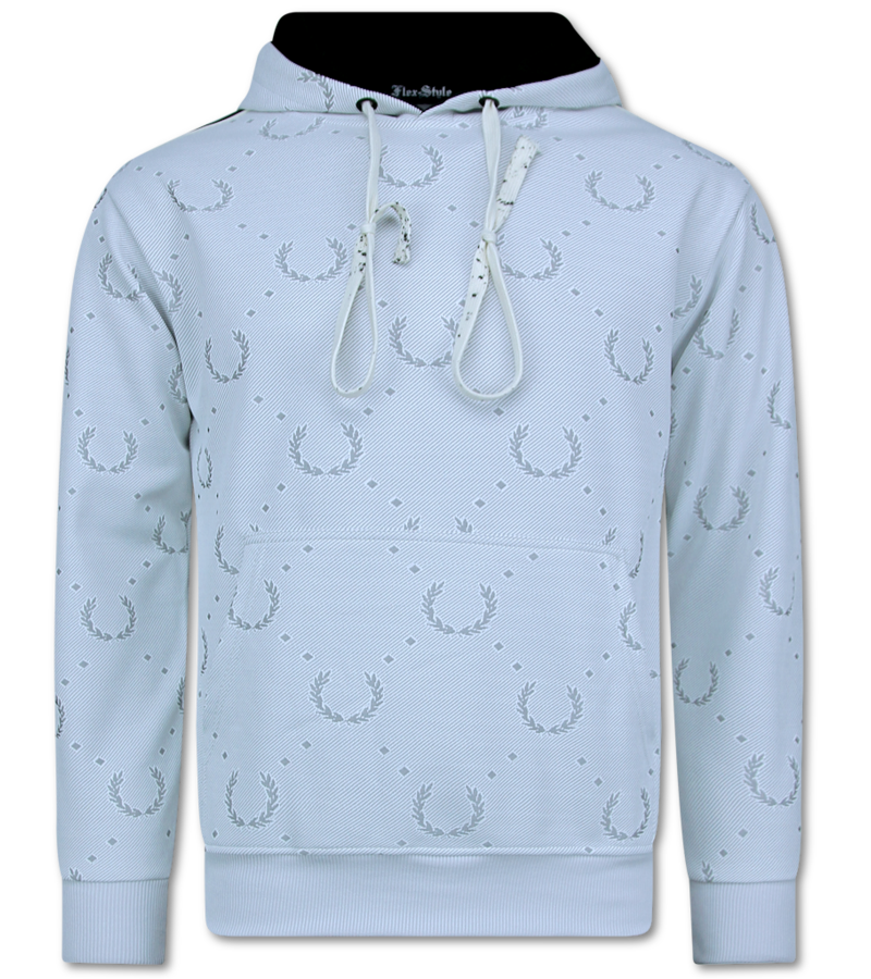 Top Star Joggingdräkt för vuxna - Träningsdräkt för män - Twinset Herr - 3955 - Vit